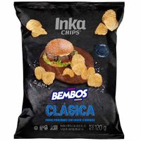 Papas Peruanas INKA CHIPS Bembos Hamburguesa Bolsa 120g