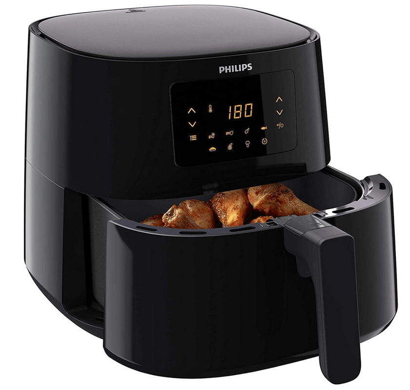FREIDORA DE AIRE DIGITAL PHILIPS 6.2 LT y 7 PROGRAMAS DE COCINA HD9270