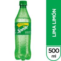 Gaseosa SPRITE Lima limón Botella 500ml