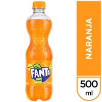 Gaseosa FANTA Naranja Botella 500ml