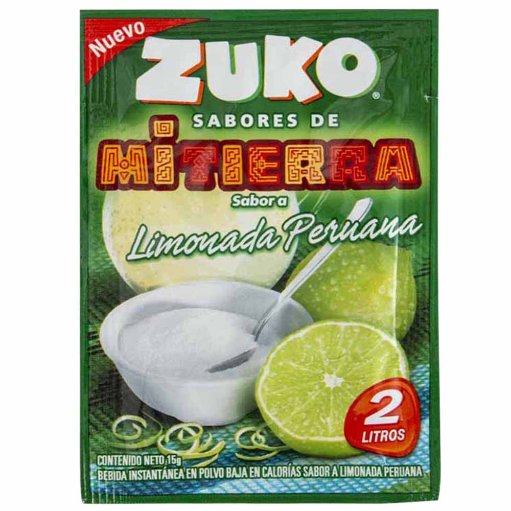 Bebida Instantánea en Polvo ZUKO Limonada Sobre 15g