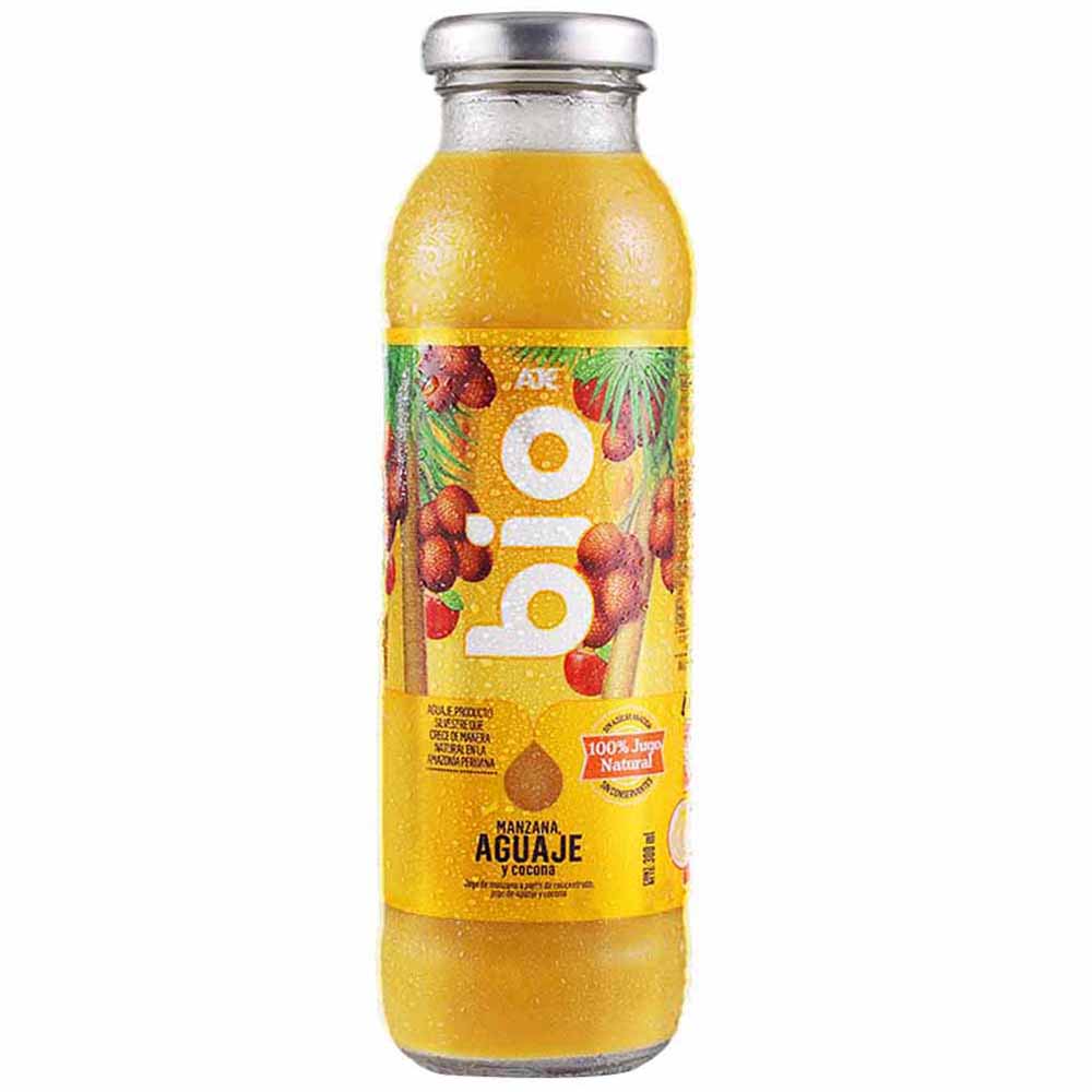 Bebida Natural BIO Manzana Aguaje y Cocona Botella 300ml
