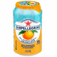 Sparkling Beverage SAN PELLEGRINO Orange Lata 330ml