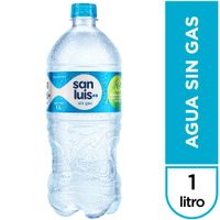 Agua San Luis Sin Gas Botella 1L