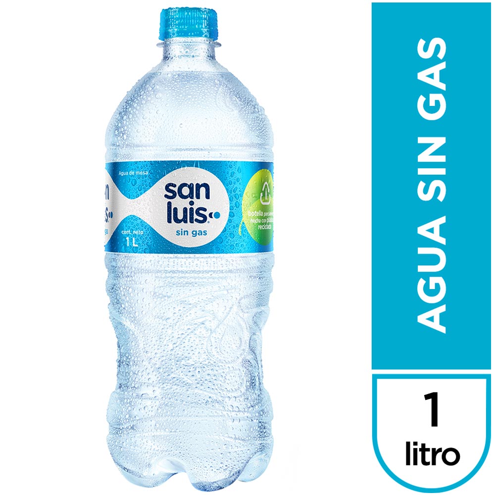 Agua San Luis Sin Gas Botella 1L