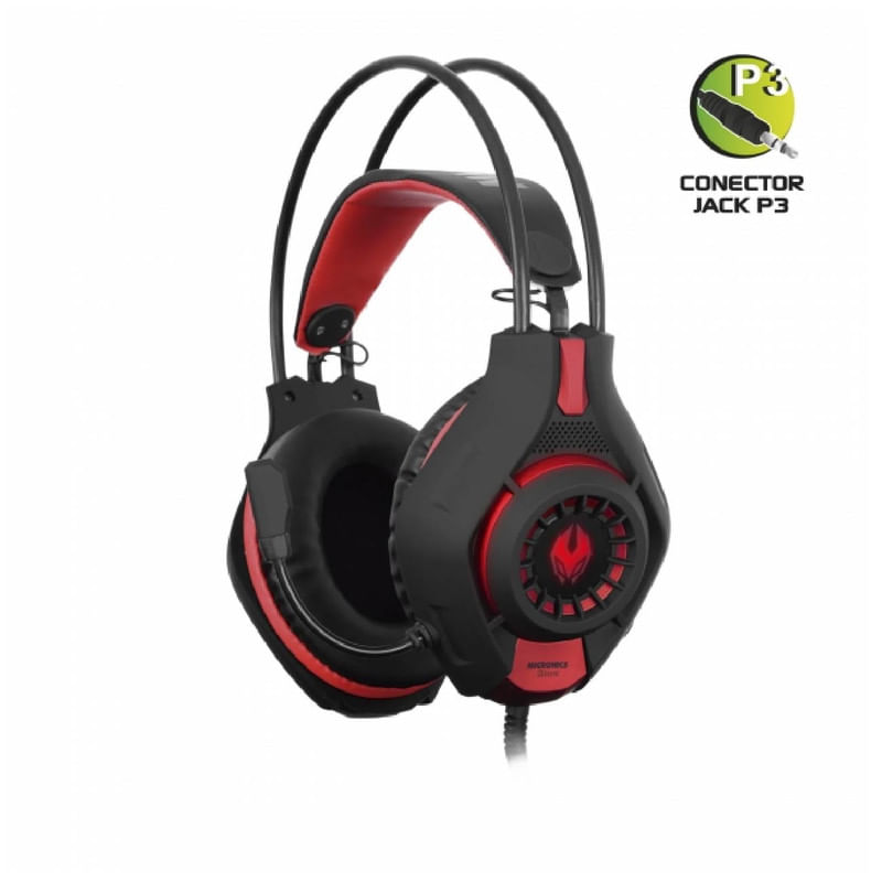 Auricular Gamer Led Usb Micronics Alien+ Mic HG815