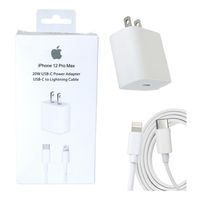 Cargador 20W Apple - Calidad A1 - Blanco