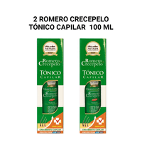 2 Romero Crecepelo Tónico Capilar 100ml