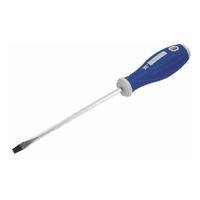 Desarmador Plano Mango Bimaterial 1/4"" x 4"" Toolcraft TC0703
