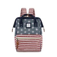Mochila escolar o de viaje porta Laptop H9002-1 Azul y Rojo