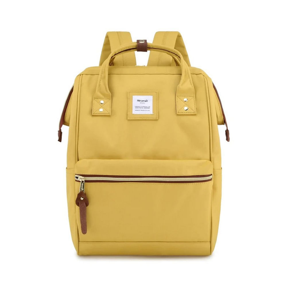 Mochila escolar o de viaje porta Laptop H9001-20 Amarillo