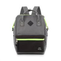 Mochila escolar o de viaje porta Laptop H9003-1 Gris Oscuro