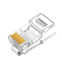 Conectores Rj45 Cat. 5 5e Amp Para Cable De Red Pack X 100