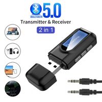 Transmisor Receptor Bluetooth 5.0 para Tv Pc Laptop Equipo De Sonido