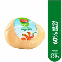 Queso Mozzarella Light LAIVE Sbelt Paquete 250g
