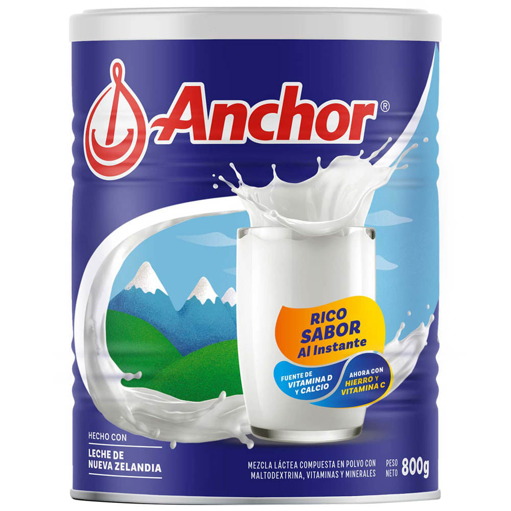 Mezcla Láctea en Polvo ANCHOR Lata 800g