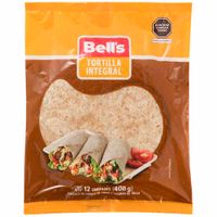 Tortilla Integral BELL'S Bolsa 12un