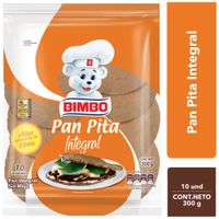 Pan Pita Integral BIMBO Bolsa 300g