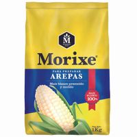 Harina MORIXE de Maiz Blanco Bolsa 1K