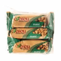 Turrón de Maní CROSOY en Barra Paquete 6un