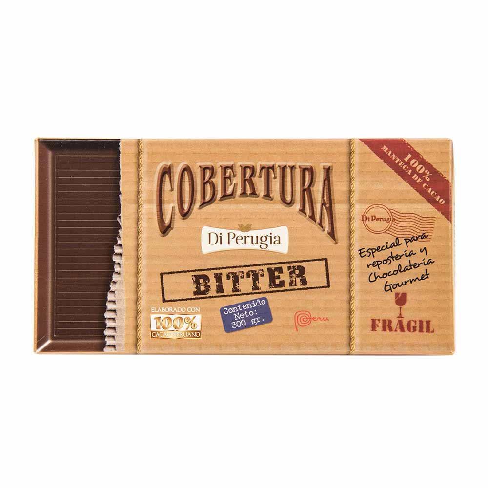 Cobertura DI PERUGIA Chocolate Bitter Caja 300g