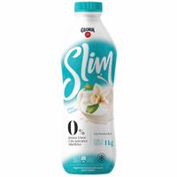 Yogurt Descremado Edulcorado GLORIA Slim Vainilla Botella 1Kg