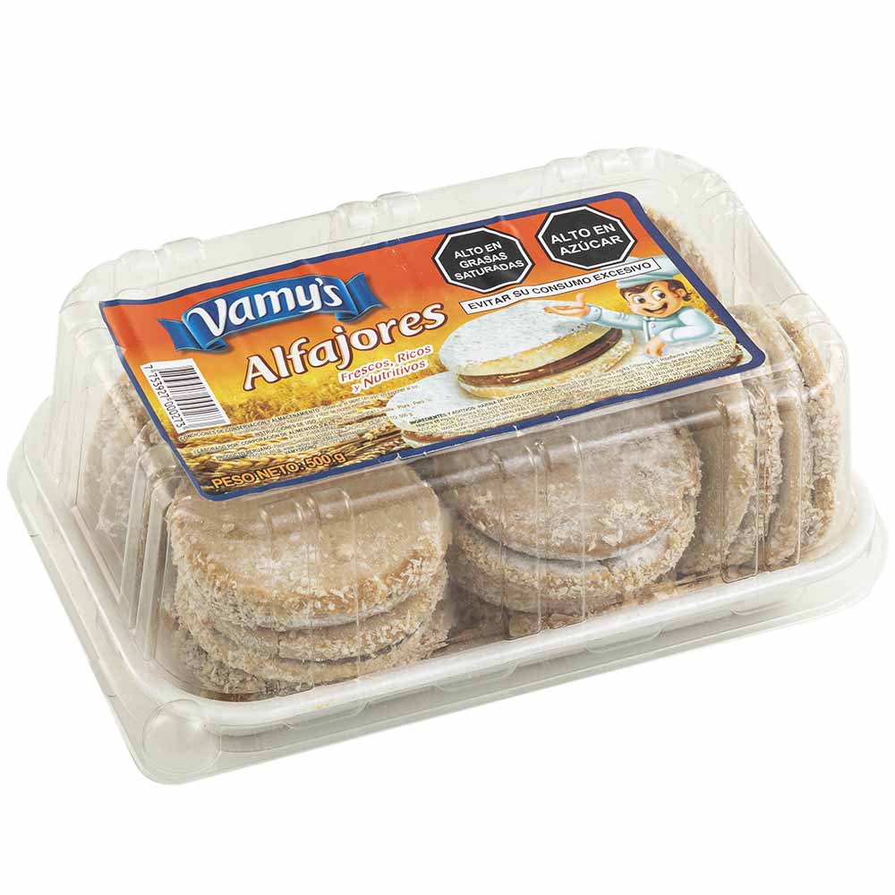 Alfajores VAMY'S Manjar Blanco Caja 436g