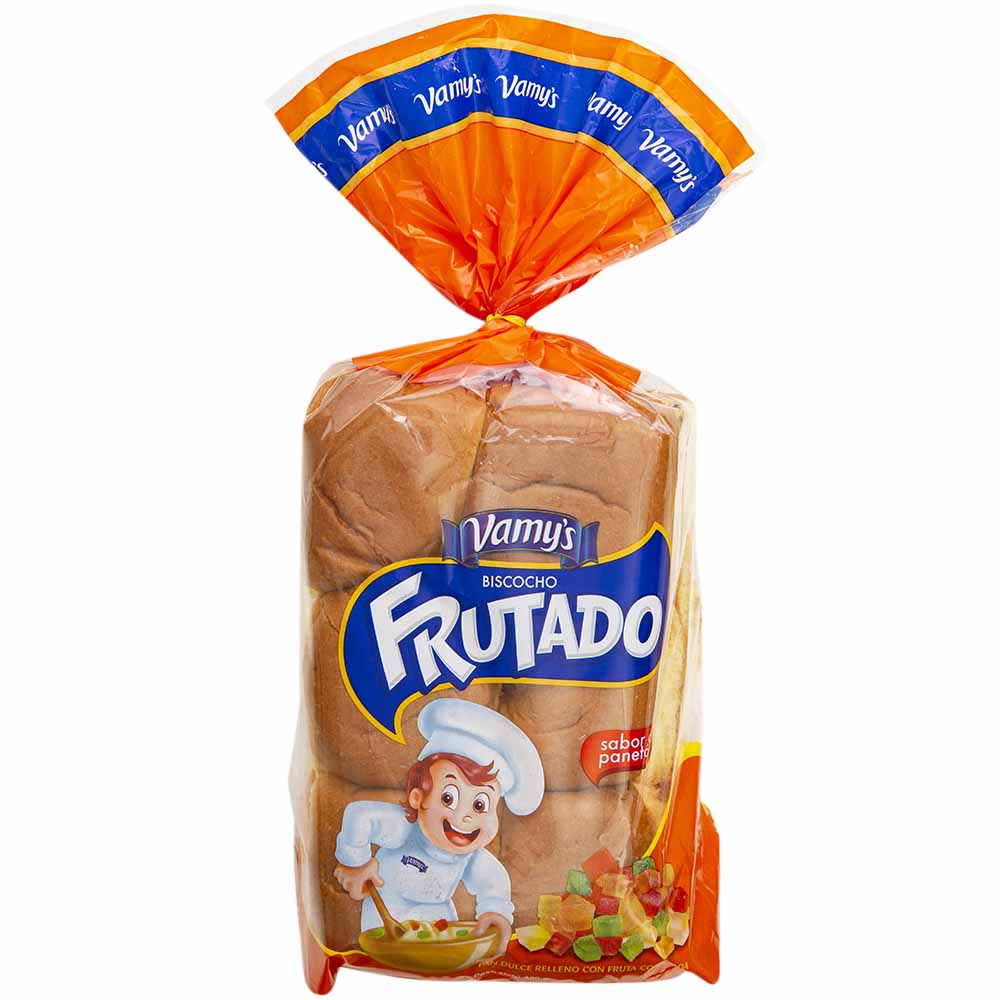 Bizcocho de Panetón VAMY'S Bolsa 12un