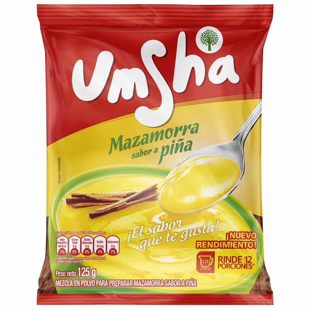 Mazamorra UMSHA de Piña Bolsa 125g