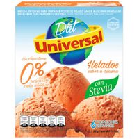 Mezcla en Polvo para Helado UNIVERSAL Lúcuma Caja 50g