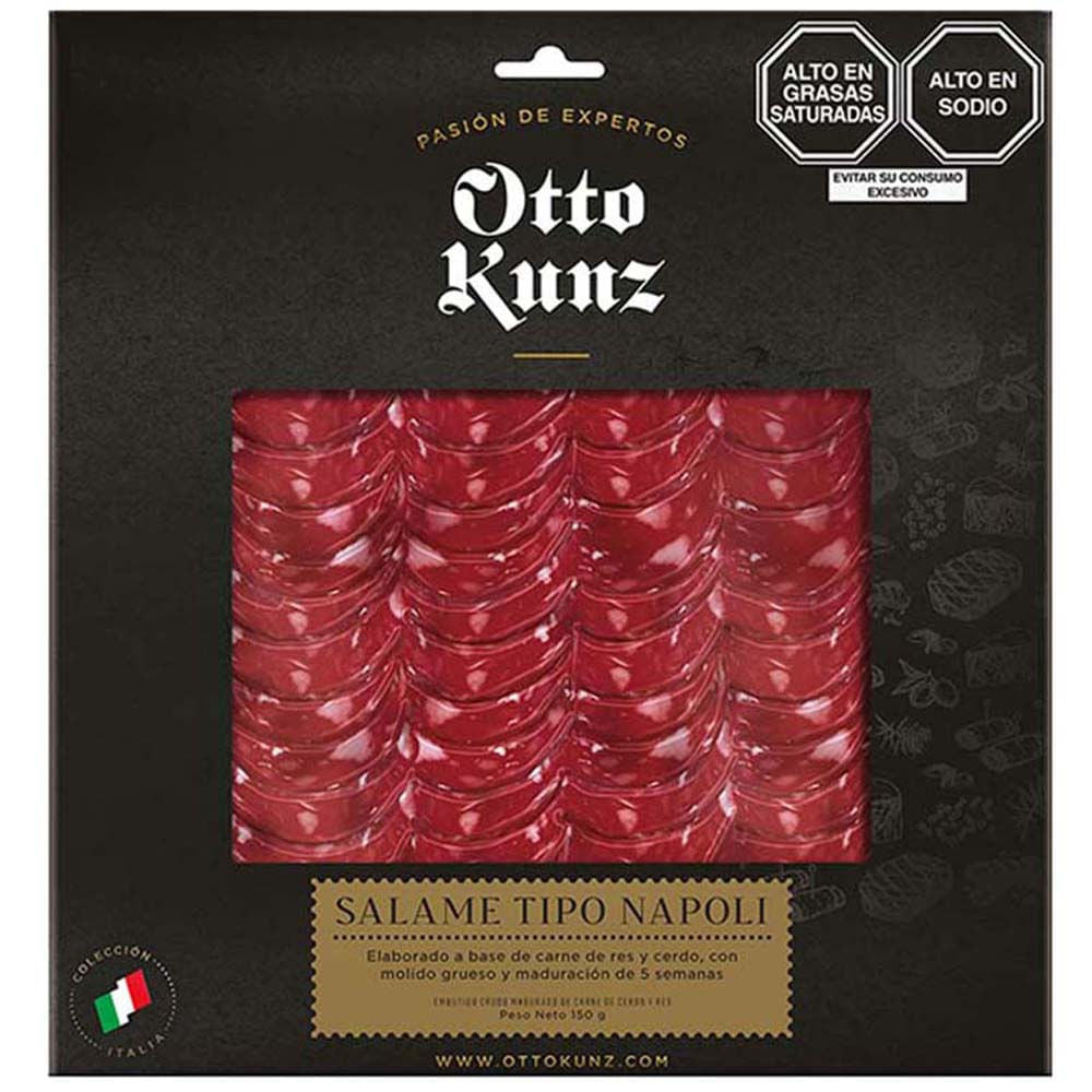 Salame OTTO KUNZ Napolitano Paquete 150g