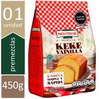 Mezcla MOLITALIA Keke de Vainilla Bolsa 450g