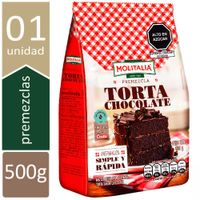 Mezcla MOLITALIA Torta de Chocolate Bolsa 500g