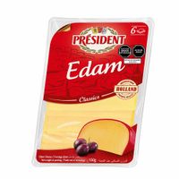 Queso Edam PRESIDENT Paquete 150g