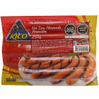 Hot Dog Ahumado RICO POLLO Paquete 250g