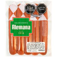 Hot Dog Vienesa SALCHICHERÍA ALEMANA Paquete 250g
