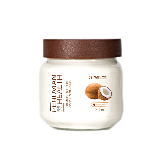 Crema-de-Aceite
de-Coco---Almendras-Peruvian-Health-212ml