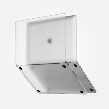 Case-Hard-Shell-para-MacBook-Pro-16---2019--Wiwu-Transparente-Mate