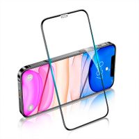 Lámina Vidrio Templado Usams US-BH638 para iPhone 12 Pro Max 6.7"" 0.33mm Negro