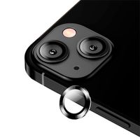 Lámina vidrio Lente de Cámara Usams US-BH789 para iPhone 13 Negro (2 Cámaras)