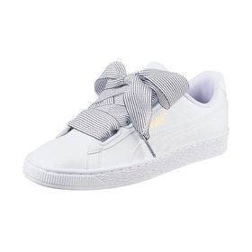 puma basket heart blanco