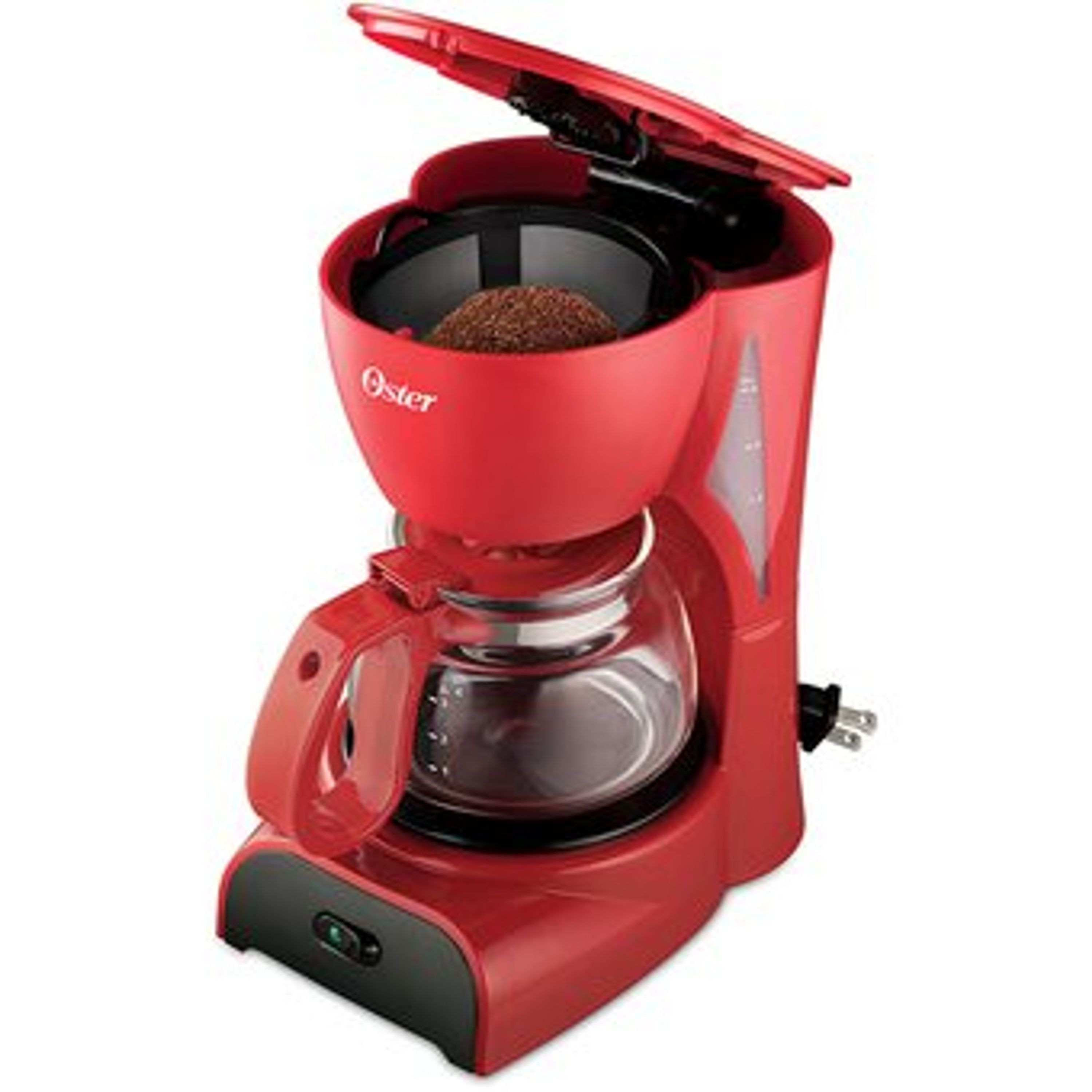 Cafetera Oster® 4 tazas roja - Shopstar