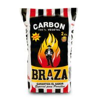 Carbón BRAZA Bolsa 2Kg