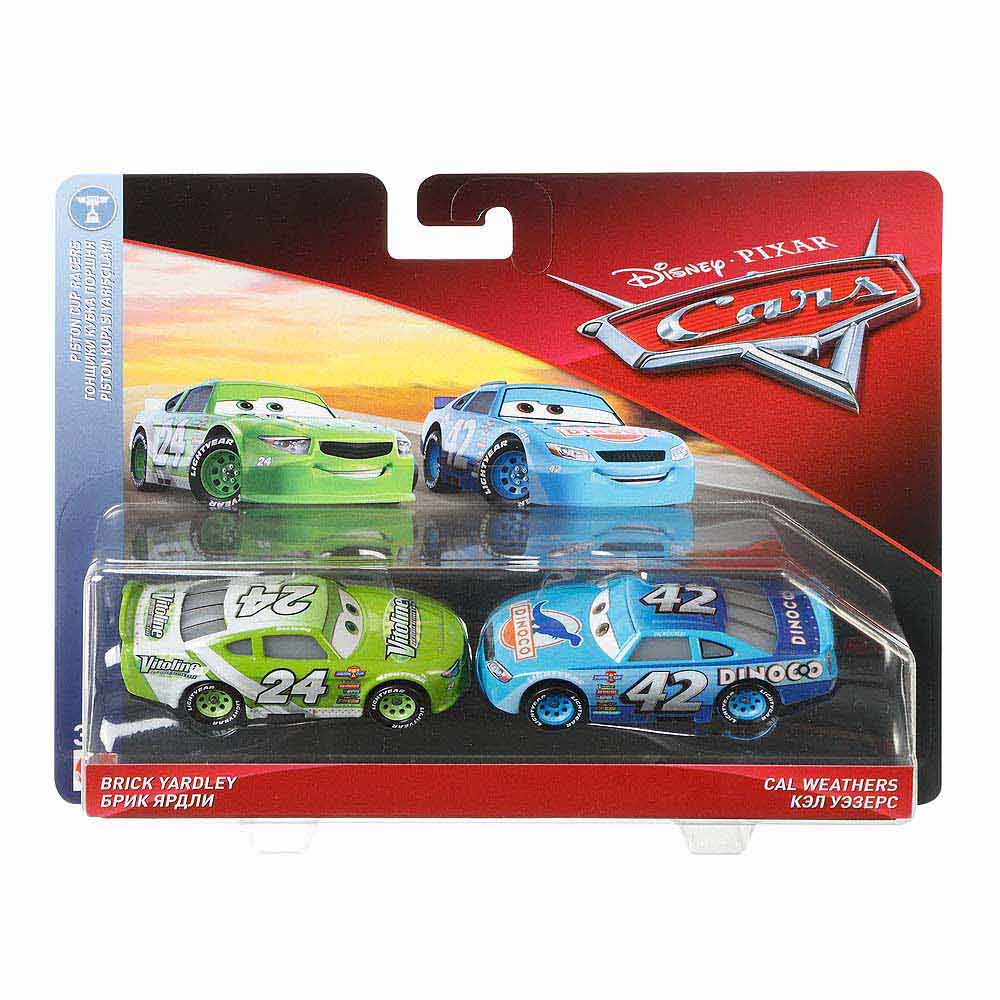 Autos Cars Pixar Paquete x 2 uni