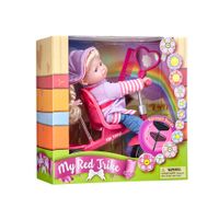 Muñeca Mi Primer Viaje En Bicicleta 13""