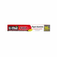 Papel aluminio U-THIL Rollo 16m x 30cm