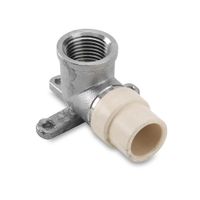 Codo de oreja CPVC metálico 1/2""