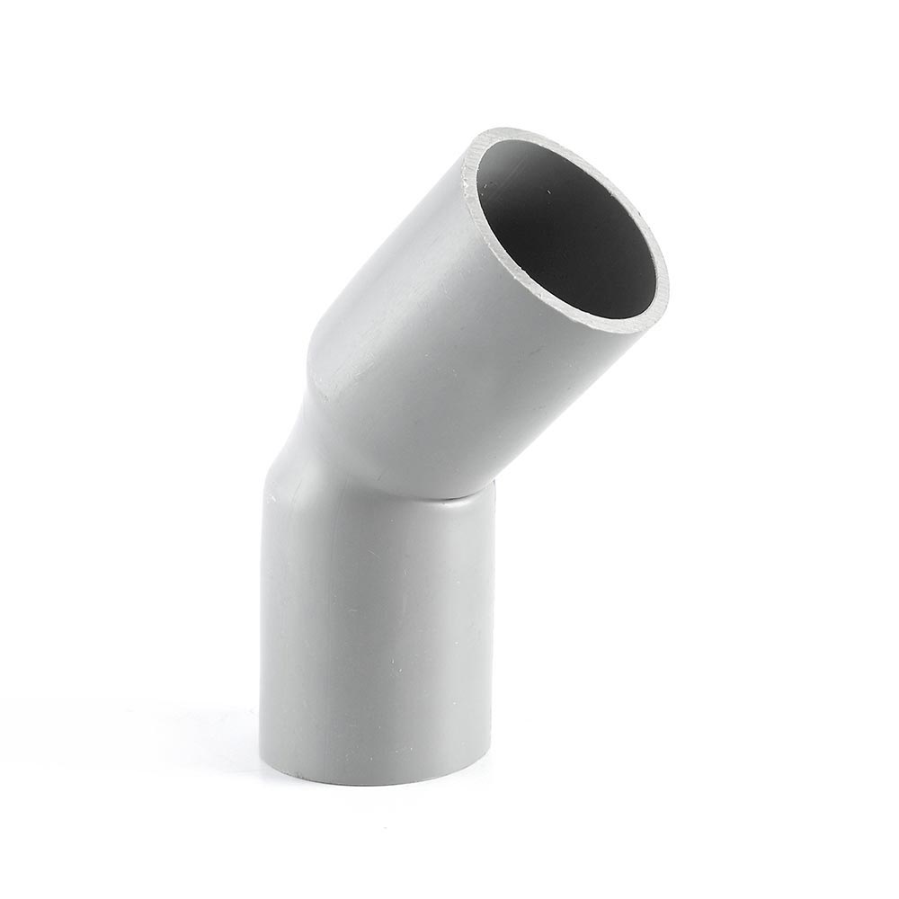 Codo PVC simple presión 1 1/4"" x 45°