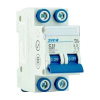 Interruptor T/riel 2x15a