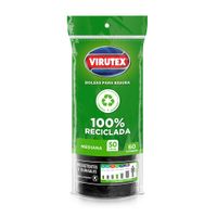Bolsa negra de basura rollo 50l x 60 unidades